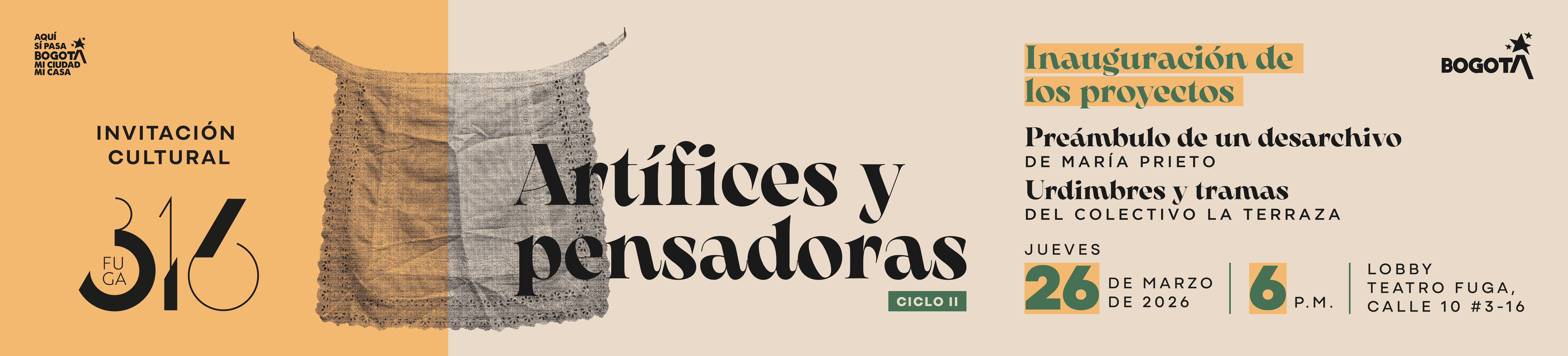 Expo Artífices y pensadoras 2026