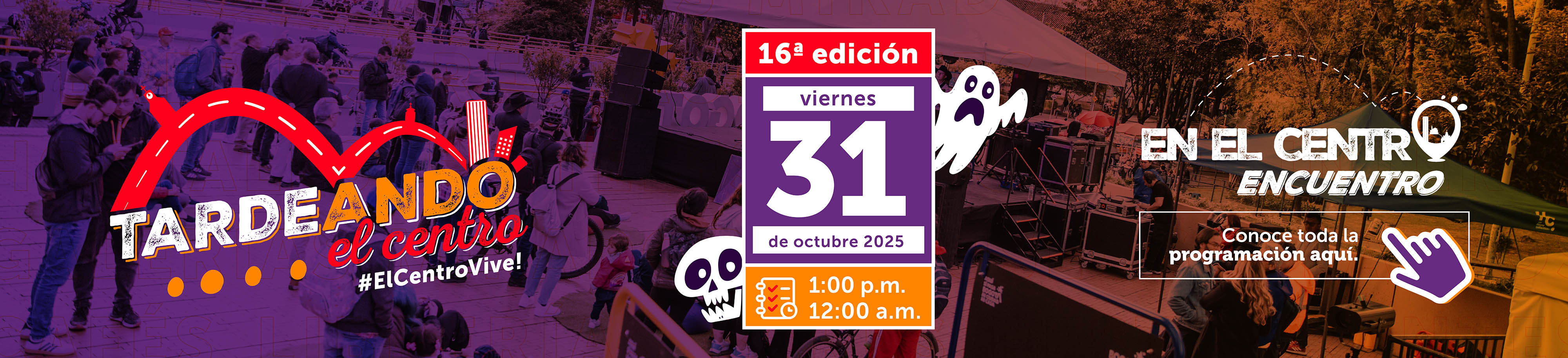 Tardeando el Centro octubre 2025