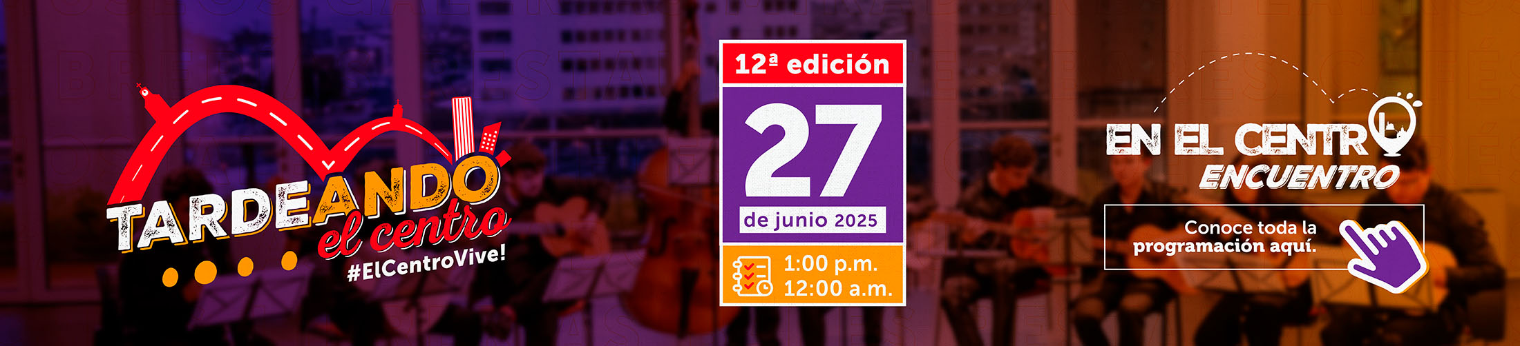 Banner tardeando junio 2025