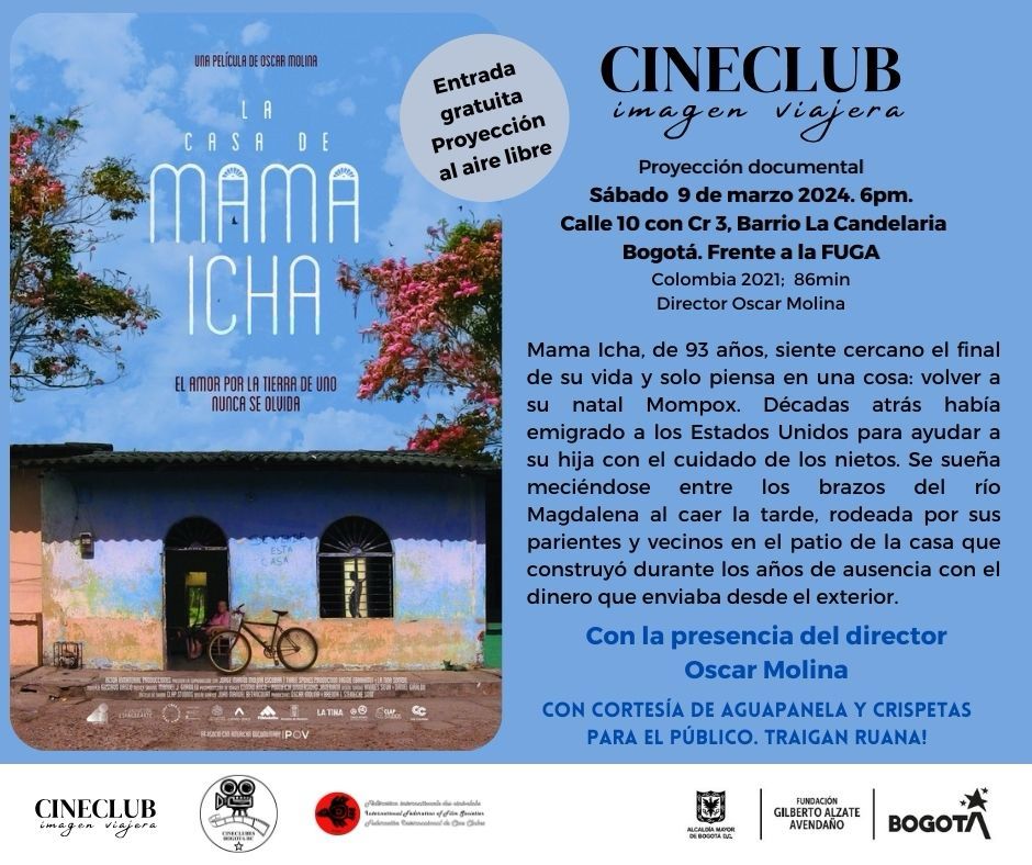 Se proyectará la película La casa de Mama Icha de Óscar Molina