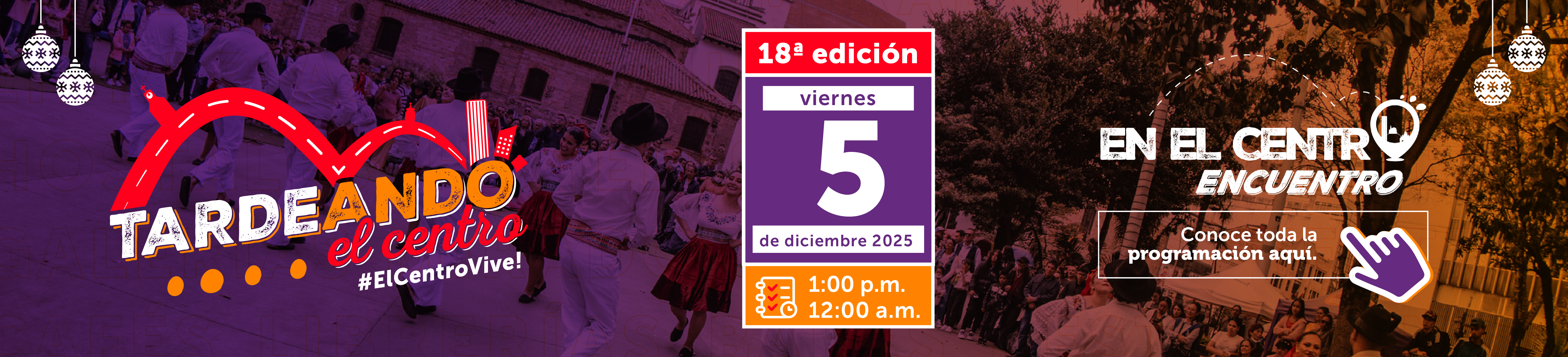 Tardeando el Centro dic 2025