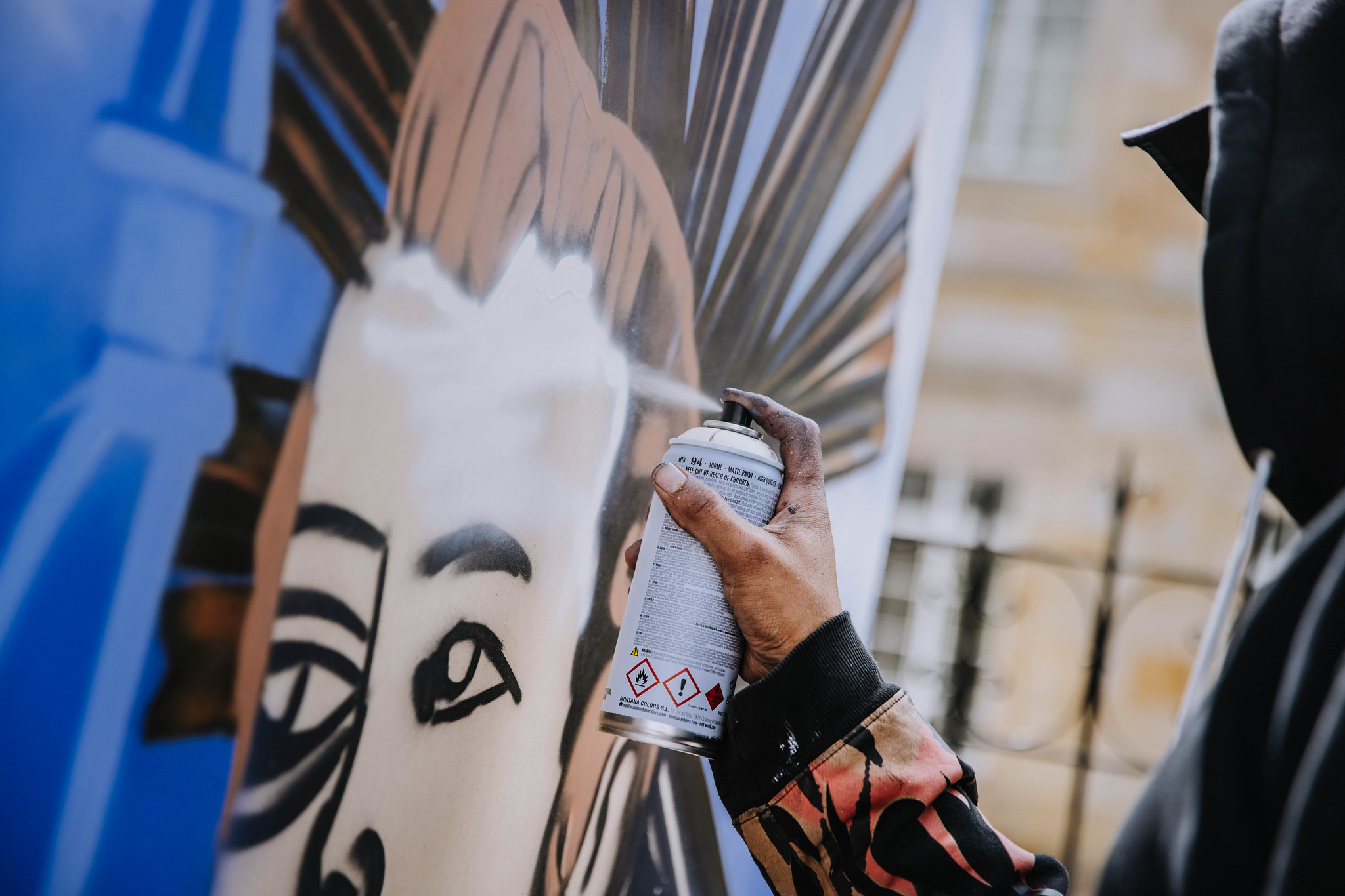 GRafiti Manzana Jesuítica FUGA