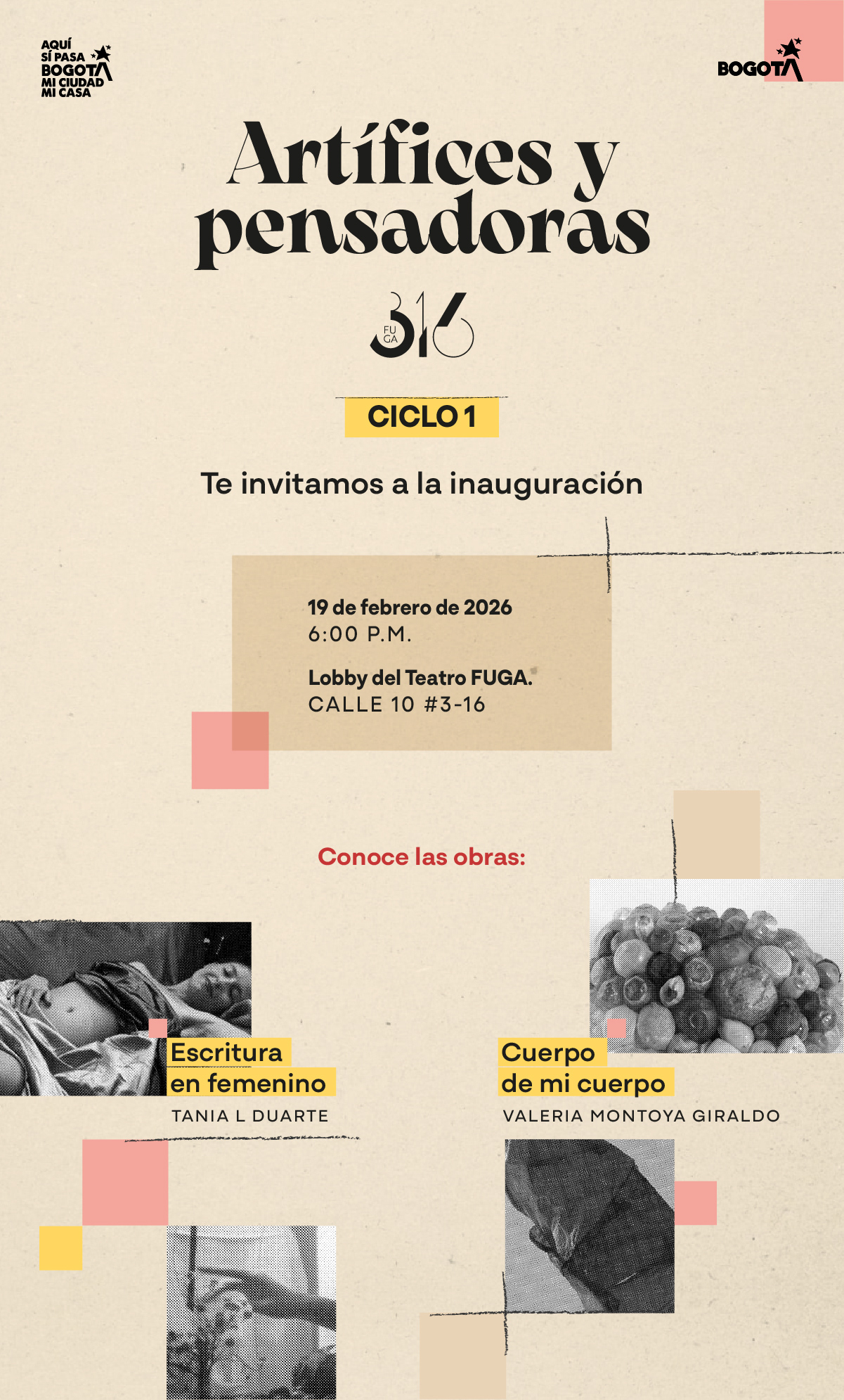 Artífices y pensadoras