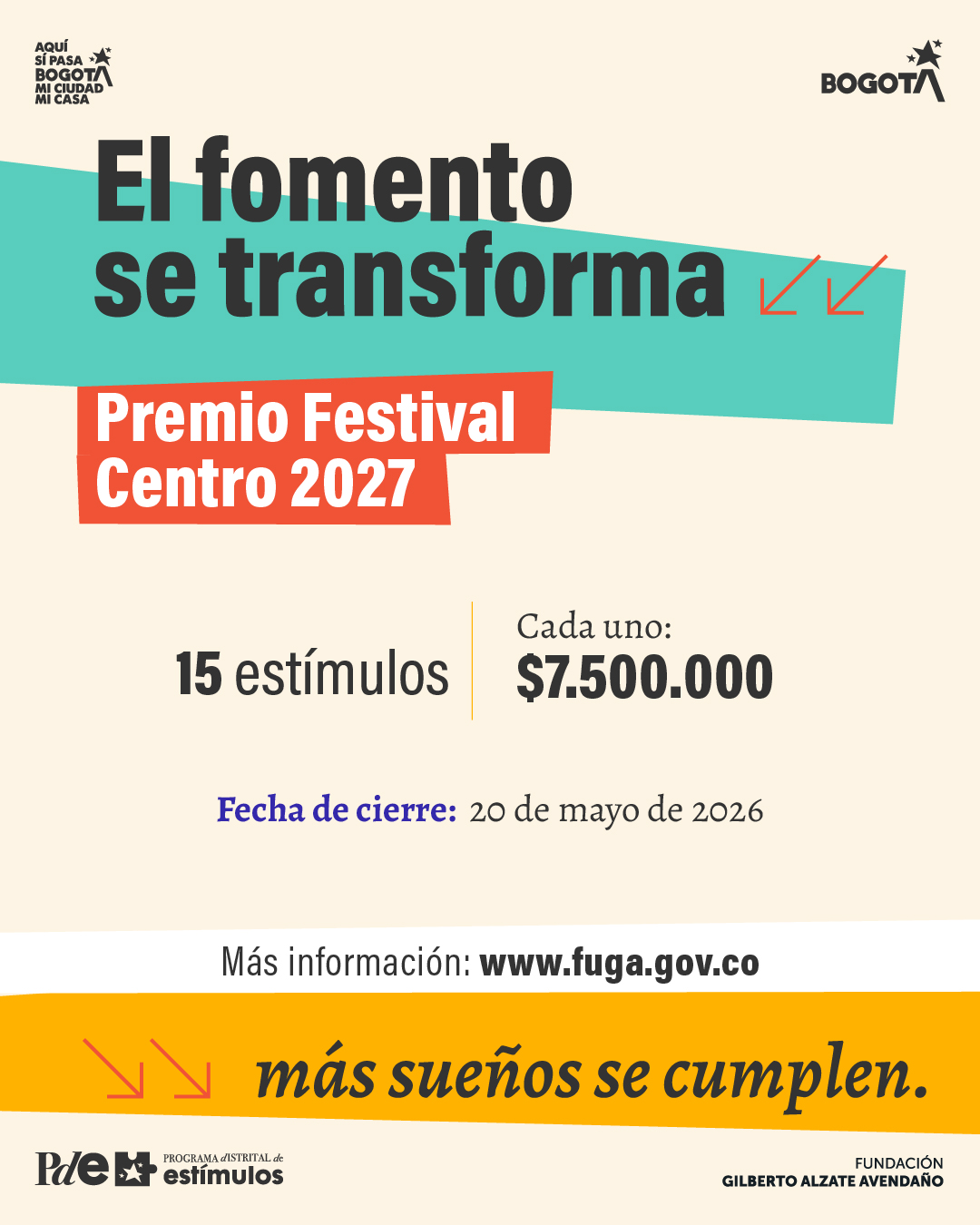 Festival Cnetro convocatoria 2027