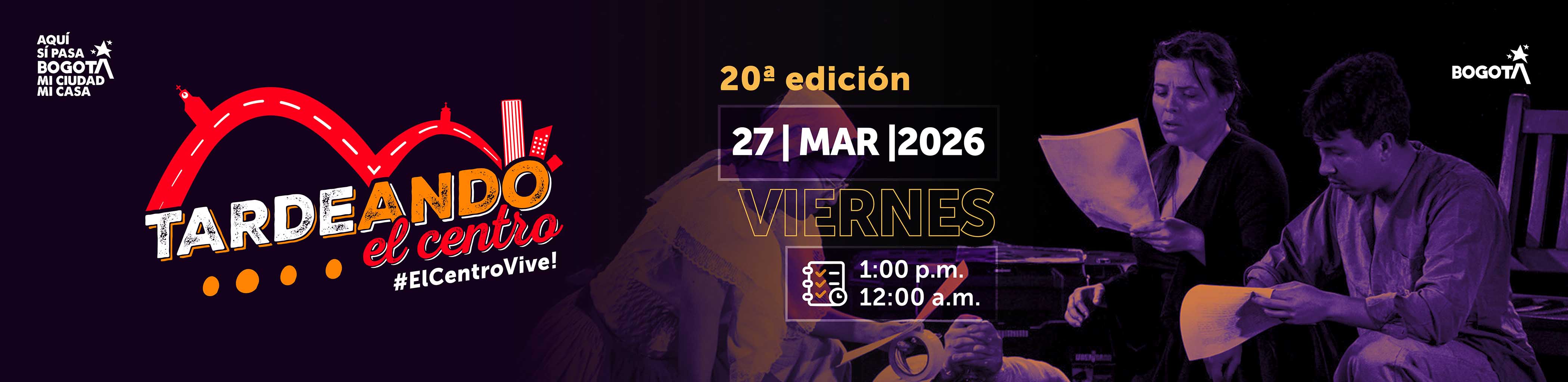 Banner tardeando marzo