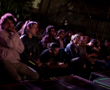 Varias personas disfrutando de un evento en la FUGA