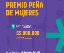 Premio Peña Mujeres 2025