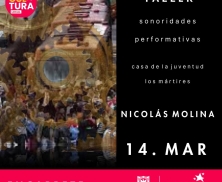 Encarrete: Sonoridades performativas con Nicolás Medina