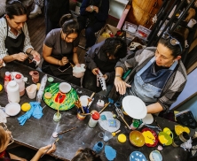 Personas durante un taller de la FUGA