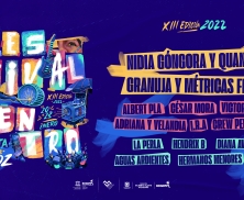 Conoce el cartel internacional y nacional del Festival Centro 2022 que se realizará del 20 al 23 de enero