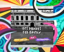 “Los pilares del Bronx” se visten de color en la última intervención en el Bronx Distrito Creativo.