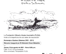 La FUGA reabre sus salas de exposiciones con un homenaje al maestro Gustavo Zalamea