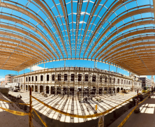 ¡Ya está lista la cubierta de la milla, la primera calle techada de Bogotá, mi ciudad, mi casa!