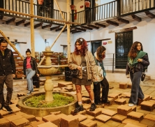 Muestra artística en la FUGA