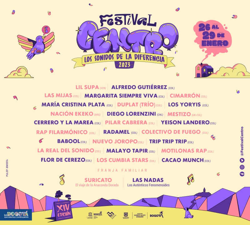 cartel festival centro 2023
