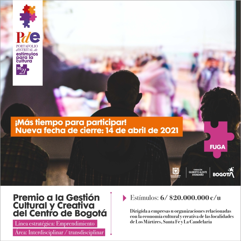 156 millones para la reactivación económica de las industrias culturales y creativas del centro de Bogotá