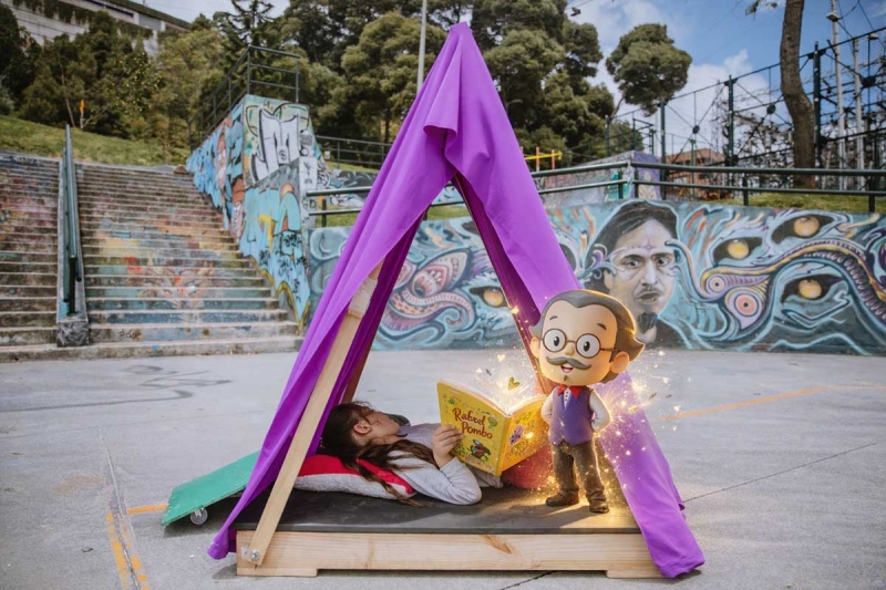 Los personajes de Rafael Pombo llegarán al espacio público 