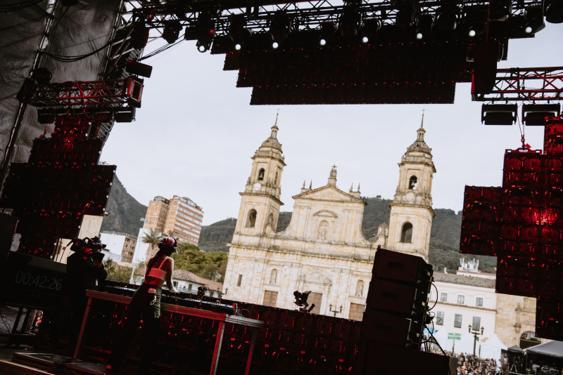 Fotografía del escenario de monumentum 2025