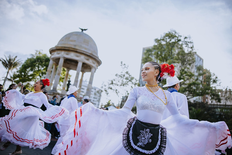 Muestra artistica de Danza en actividad de la FUGA