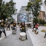 Evento de percusión de la FUGA en el Parque Santander