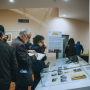 Personas en exhibición de la FUGA