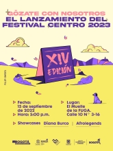 La Fuga hace el lanzamiento de la imagen del primer Festival del 2023, Festival Centro: “Los sonidos de la diferencia”
